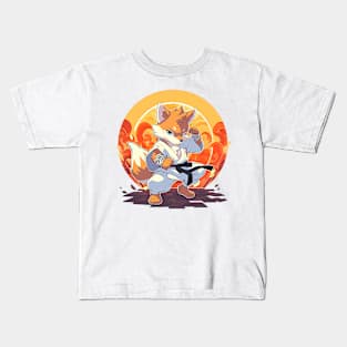 karate fox Kids T-Shirt